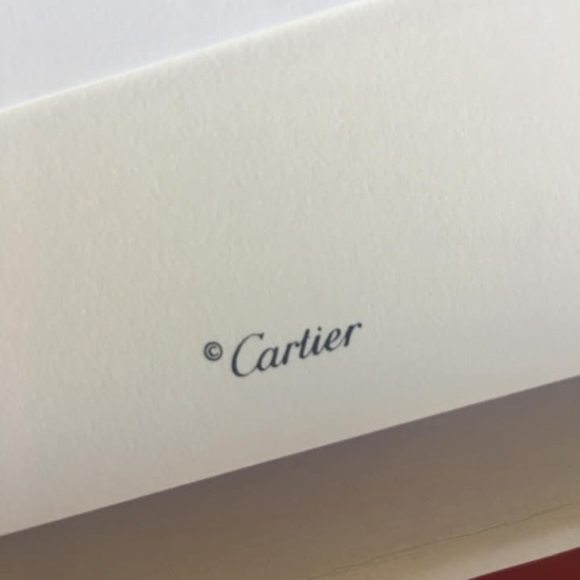 Cartier card and envelope set - Picture 3 of 4